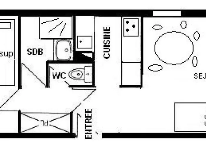 Le Belvedere - 2 Pieces 5 Pers - Le Belvedere - 025be -plagne Villages Mae-1714 La Plagne